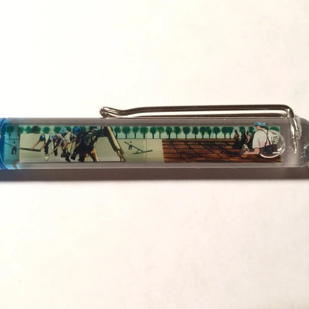 Rudolph Sletten Construction Floaty Pen Workers Laying Concrete Advertise Promo